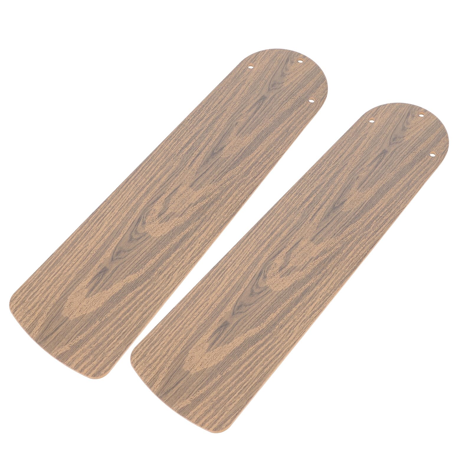 Pales de remplacement de 53 cm imitation bois en plastique pour ventilateur plafond
