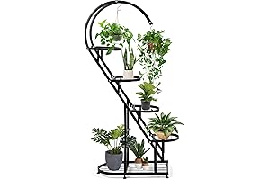Half Heart Shape Ladder Plant Stands