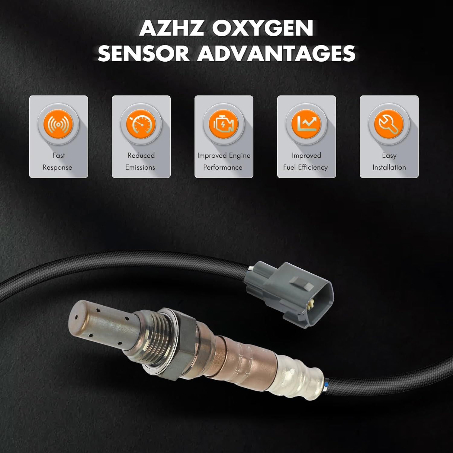 Oxygen O2 Sensor Replacement for Toyota for Yaris 2006-2012 AZHZ Upstream Downstream Heated Oxygen Sensor Replace 234-4622 234-9021 234-9052