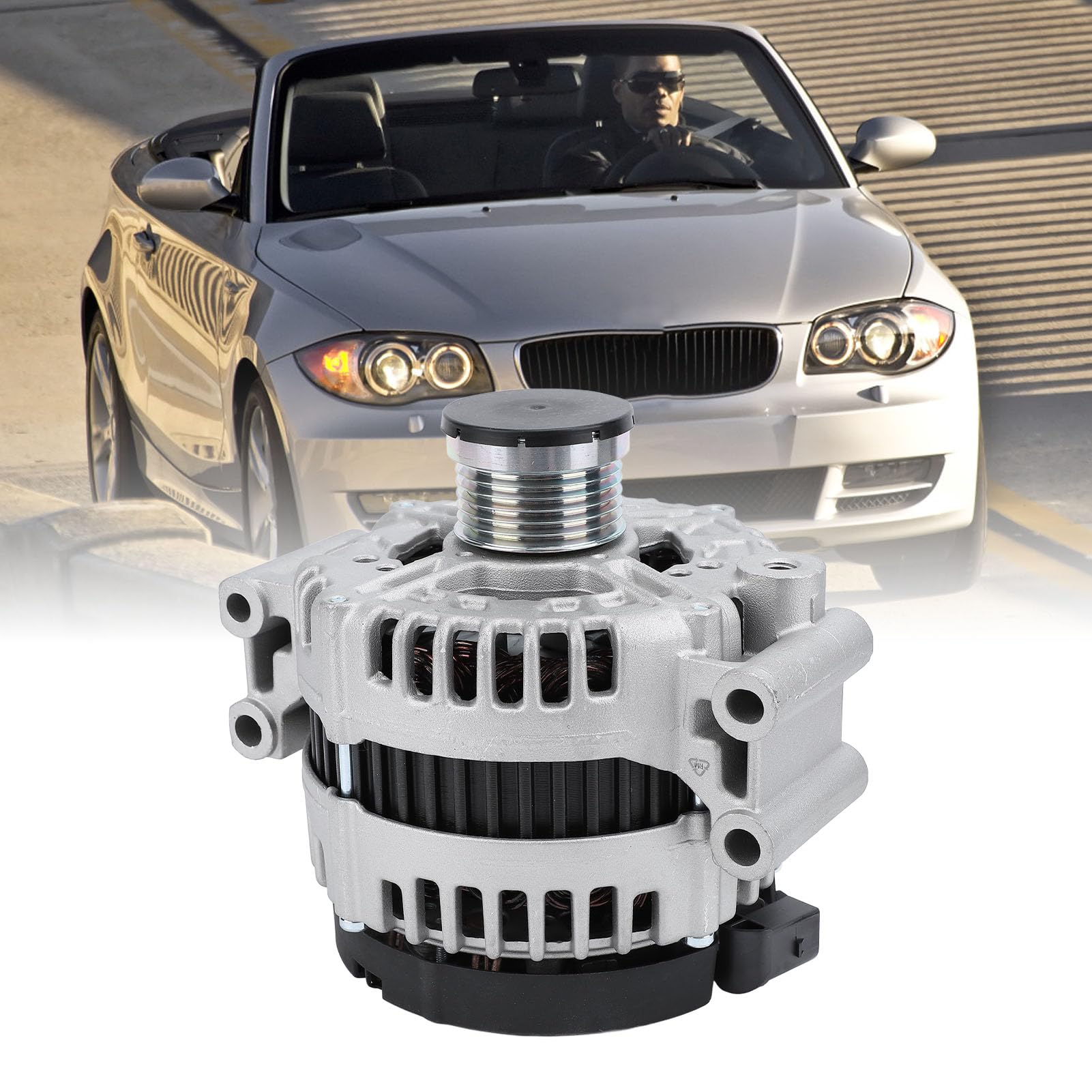 Generic Wysokowydajny Alternator 180A Pasuje do 128i 323i 328i 328xi 330i 330xi 528i 528xi X3 X5 Bezpieczny i Niezawodny