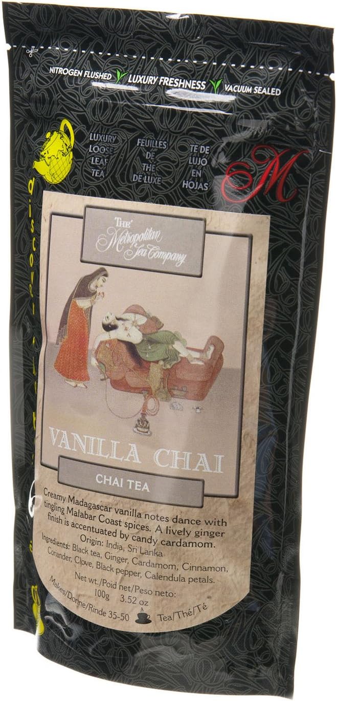 Té Discovery Loose Vanilla Chai 100g Hebras miniatura 5