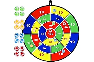 Kids Felt Dart Board | Indoor & Outdoor Games for 3+ Years Old