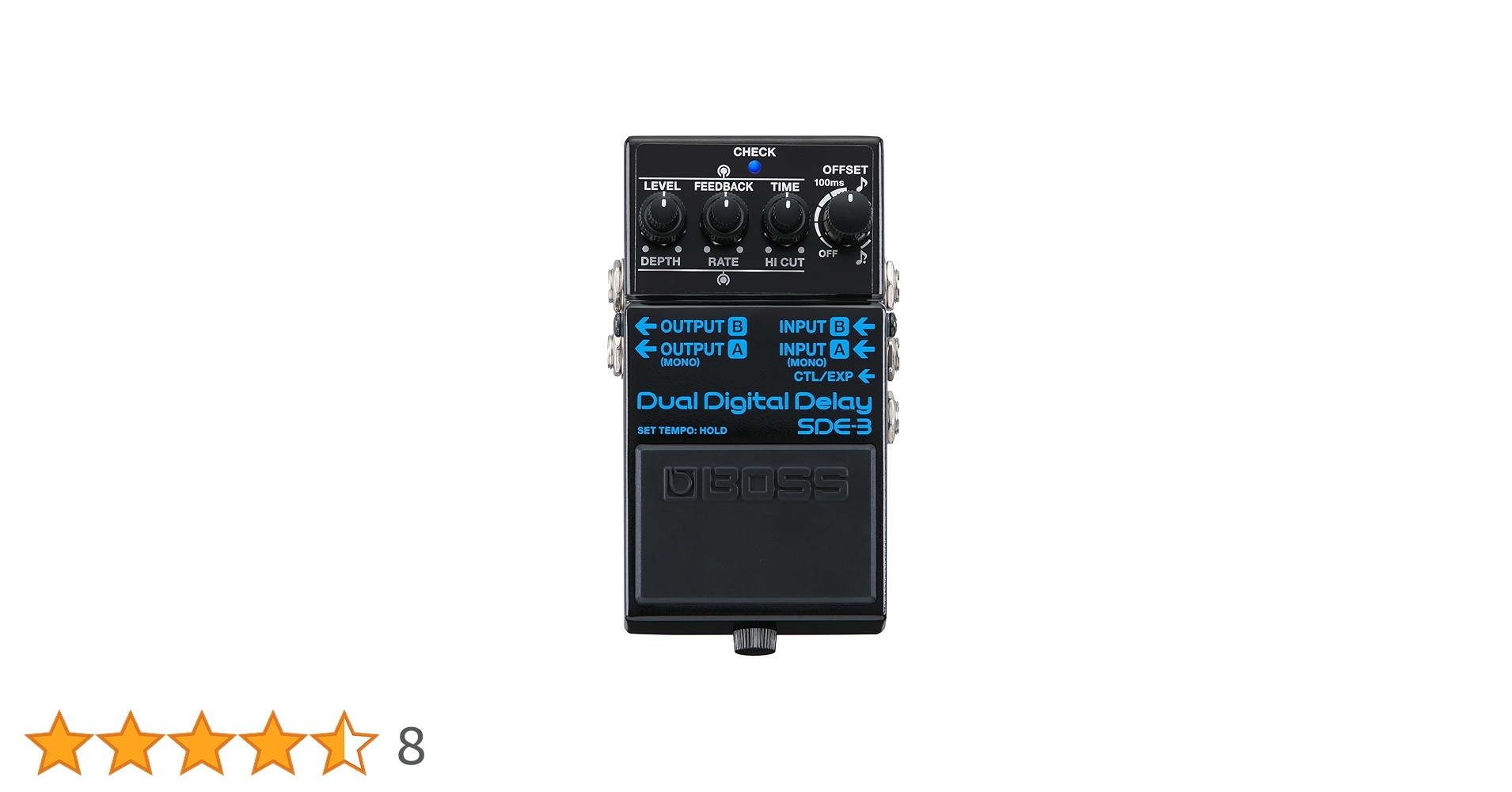 Amazon | BOSS SDE-3 デュアルデジタルディレイペダル | 伝説の