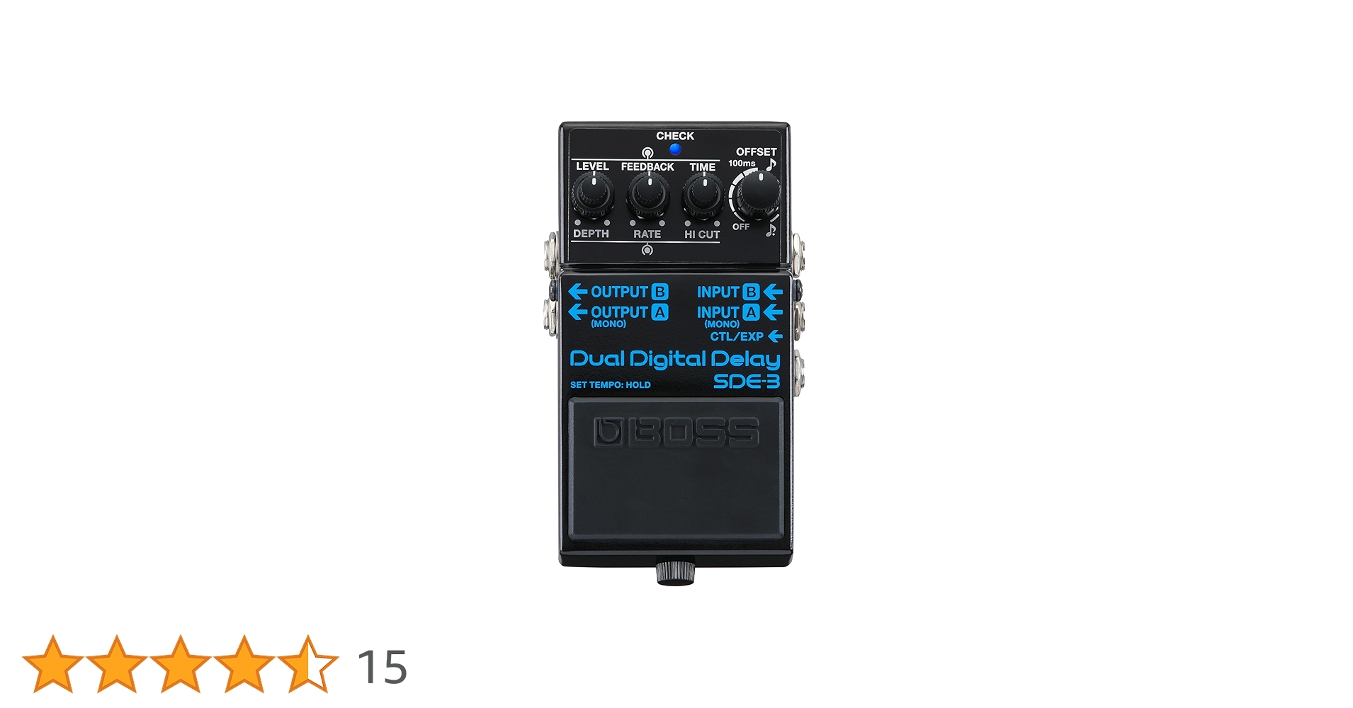 Amazon | BOSS SDE-3 デュアルデジタルディレイペダル | 伝説の