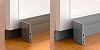 Door Draft Stopper,Adjustable Door Sweep for Bottom of Door,Silicone Weather Stripping Door Bottom Seal Blocker Air Noise,Under Door Gap Filler for InteriorExterior Doors