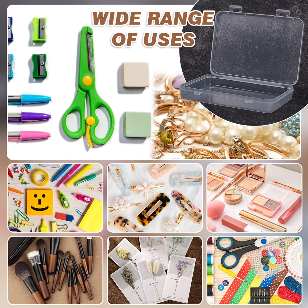 CONTENEUR EN PLASTIQUE Transparent Pour Solution De Stockage De