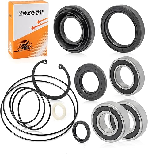 Miniatura 5 de Kit de junta tórica de cojinete de tambor de rueda de freno y eje trasero 1997-2013 para Honda Foreman 400 Foreman 450 450ES 450S TRX450 Foreman 500