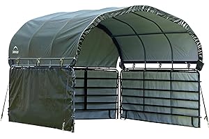 ShelterLogic Corral Shelter Enclosure Kit (10' x 10') Green