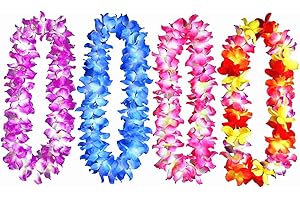 ALIMITOPIA Tacky Tourist Costume Adult Hawaiian Luau Party Accessories