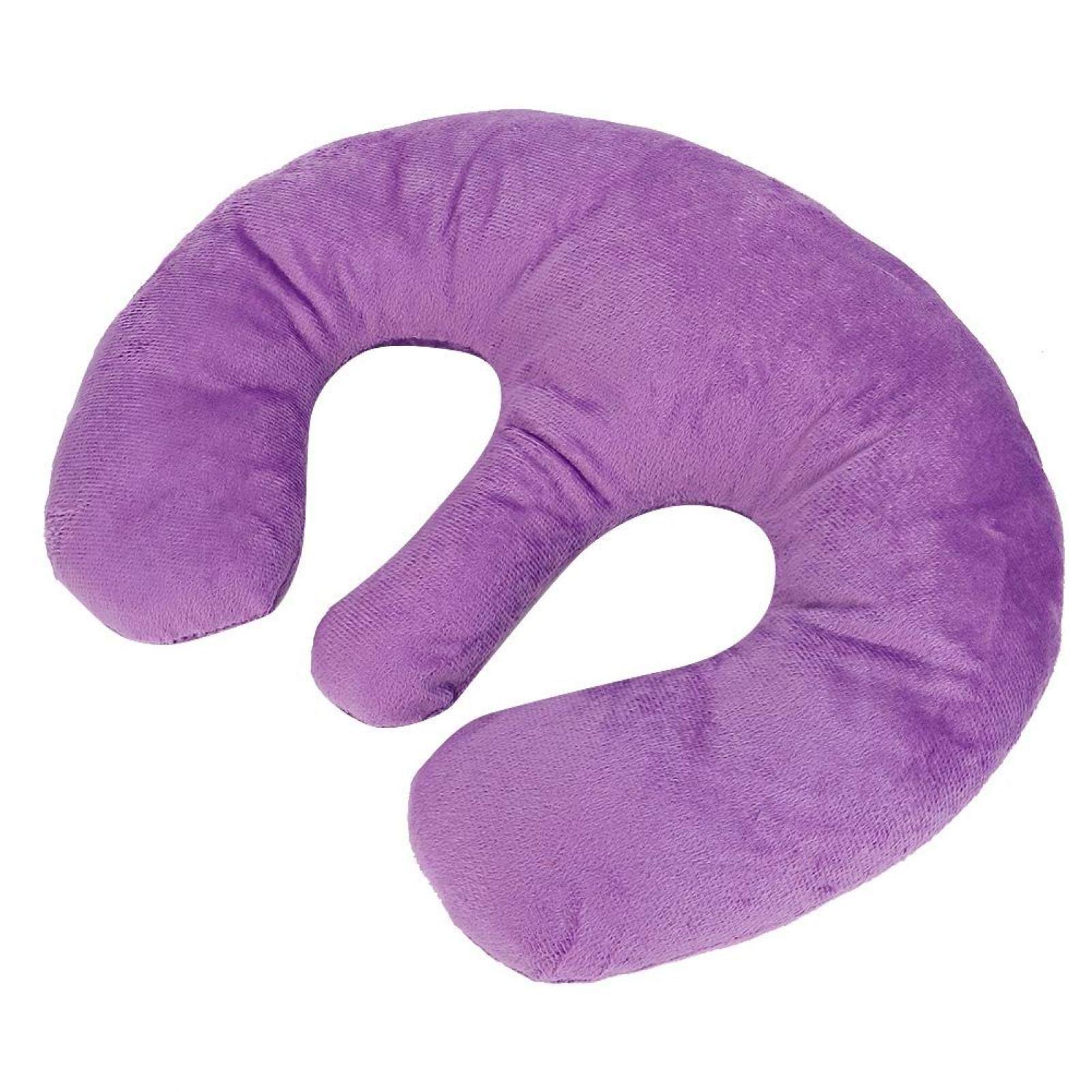 Cuscino per il supporto del seno Cuscino per il cuscino del torace per massaggi SPA Dedicato per l'allattamento al seno dopo il parto(viola)
