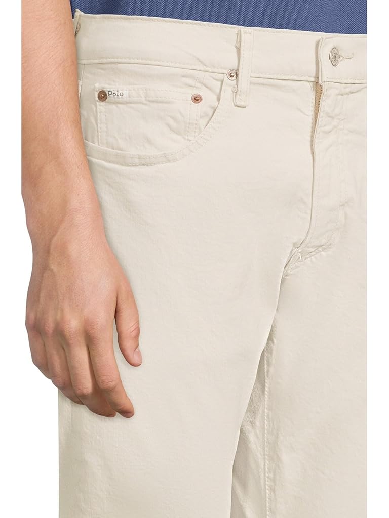 White Polo Ralph Lauren Varick Slim Straight Jeans