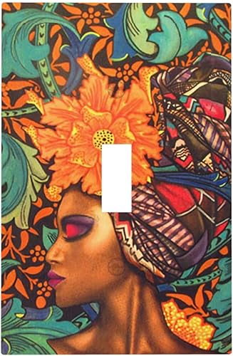 Miniatura 131 de 70s Retro Sun 1 Gang Outlet Covers Dúplex Receptáculo Hippie Hongo Placa de pared Decorativa Boho Sol Sunrise placa frontal Placa de interruptor