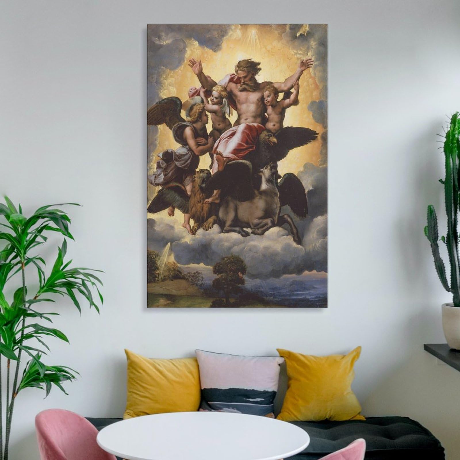 Amazon.co.jp: 画家 ラファエロ・サンティ 世界の名画 エゼキエルの
