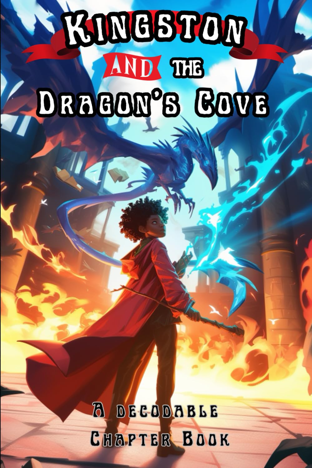 Kingston and the Dragon's Cove: A Decodable Chapter Book for Kids in Grades 2, 3, and 4,: 12 (The Science of Reading Decodable Books)