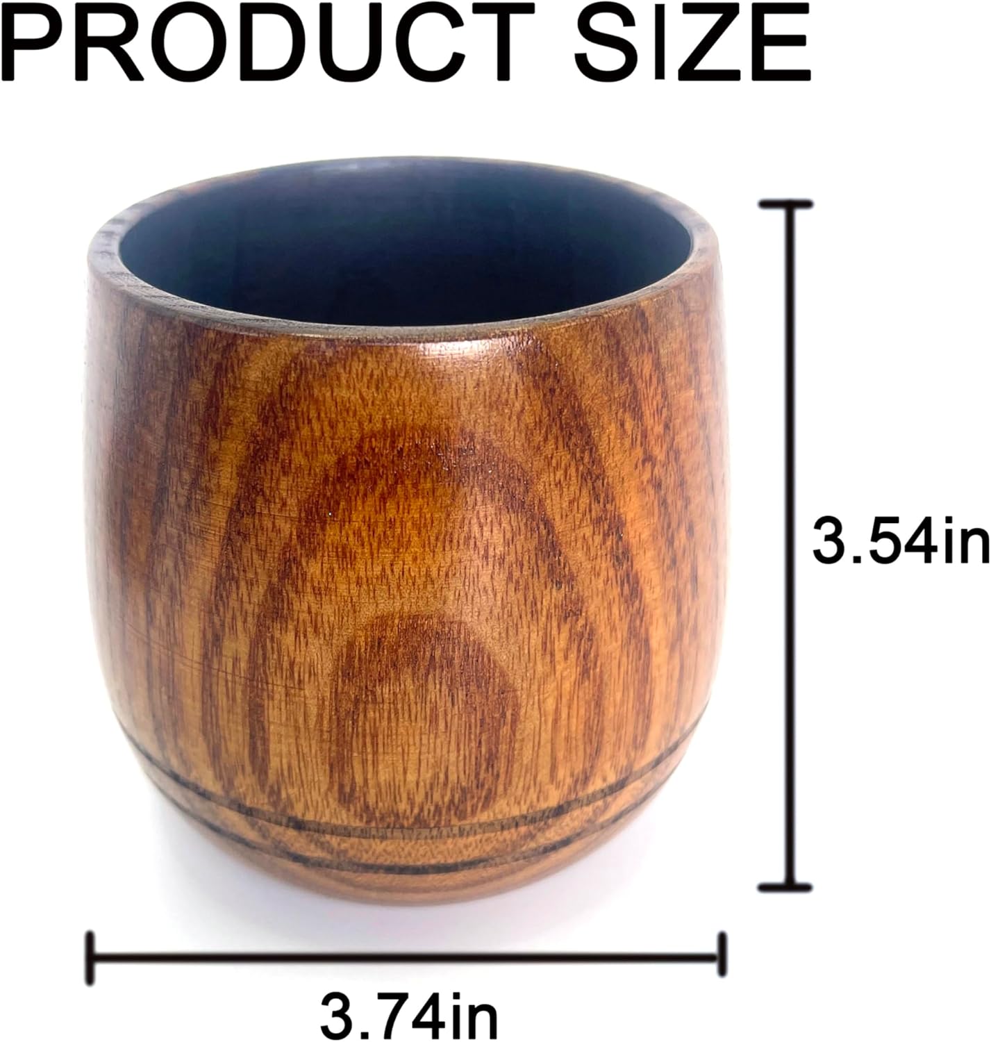 Charred Wood Bourbon Whiskey Glasses, Bourbon Gift for Dad or Boyfriend on Father's Day, Birthday, Christmas,Old Fashioned Glass,11OZ,coaster/cuplid,Wooden Bourbon Glass Gift for Men(1 Pack Charred) - Image 2