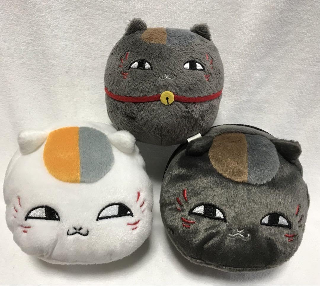 夏目友人帳　ぬいぐるみポーチ　全3種　未使用 Amazon.co.jp: 夏目友人帳 ニャンコ先生 ぬいぐるみポーチ 全3種
