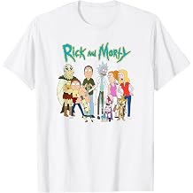 Rick and Morty Family with Friends T-Shirt