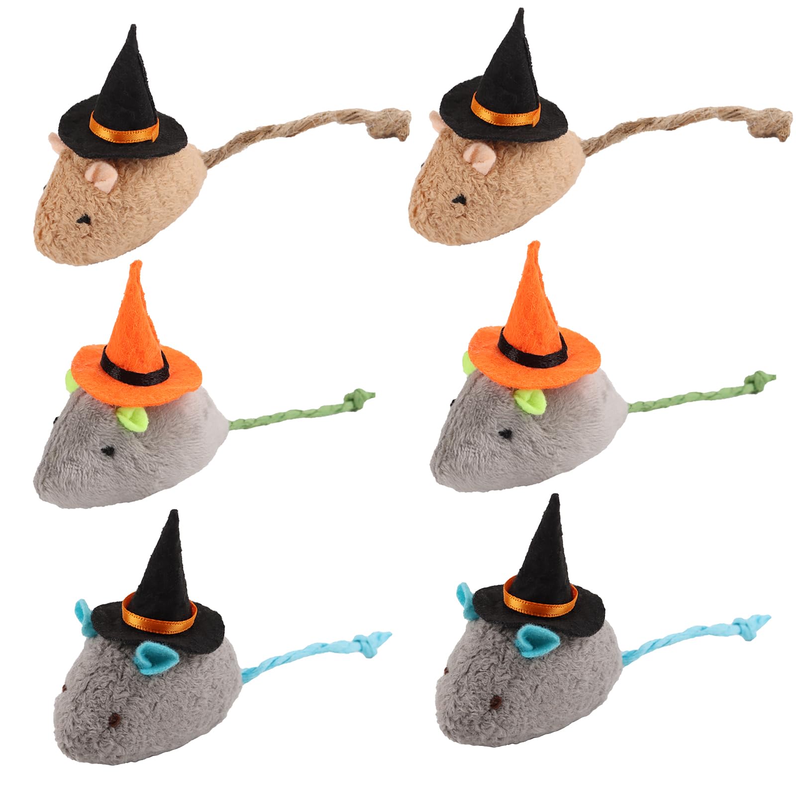 Juguetes de hierba gatera de Halloween FOIMAS peluches masticables para gatos