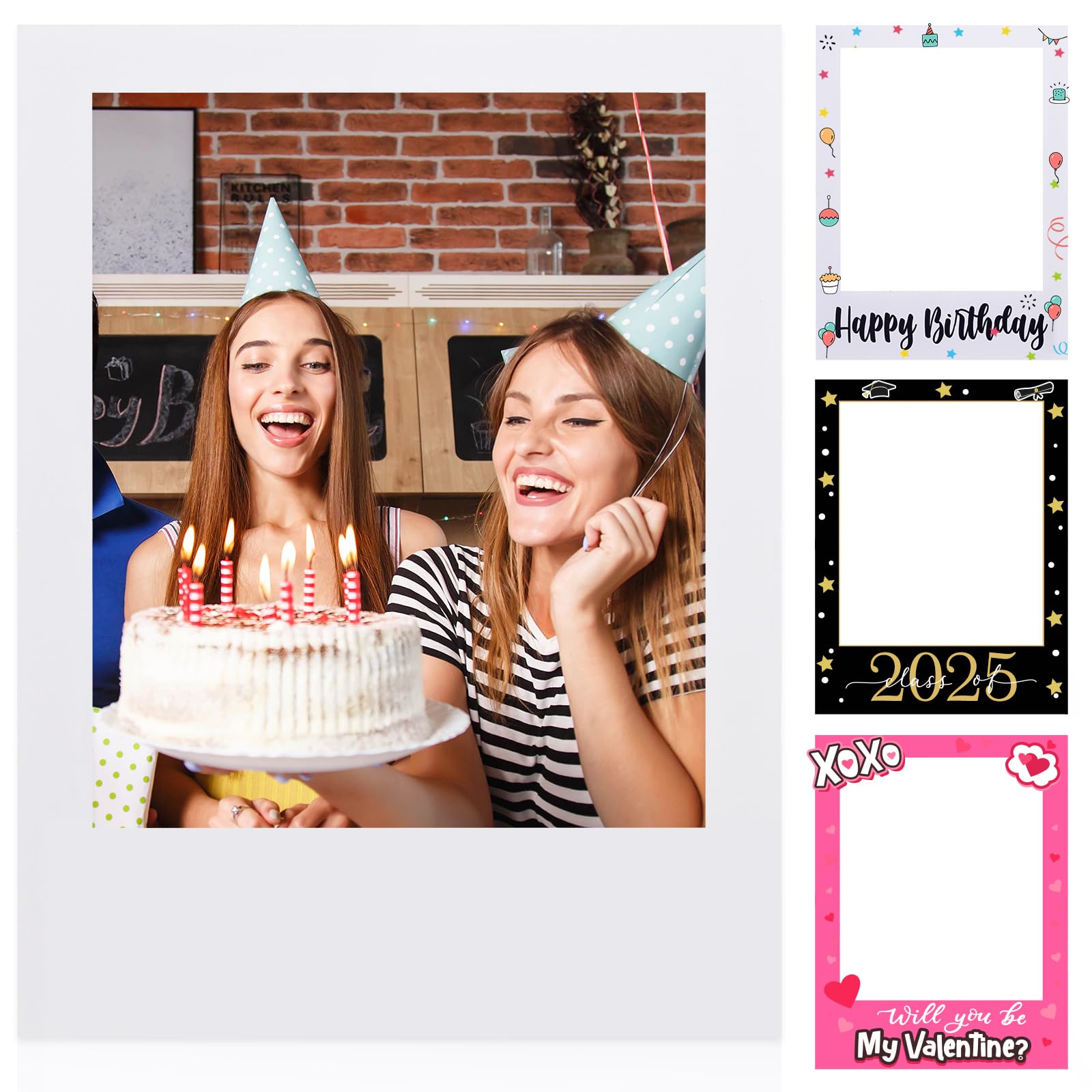 Amazon.com: Beeveer 32 x 24 Inch Large Blank DIY Photo Booth