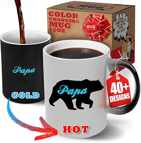 Miniatura 6 de Taza de café de 12 onzas que cambia de color - My Favorite Child Gave Me This Mug - Las mejores tazas divertidas de té y café para mujeres. Bonita