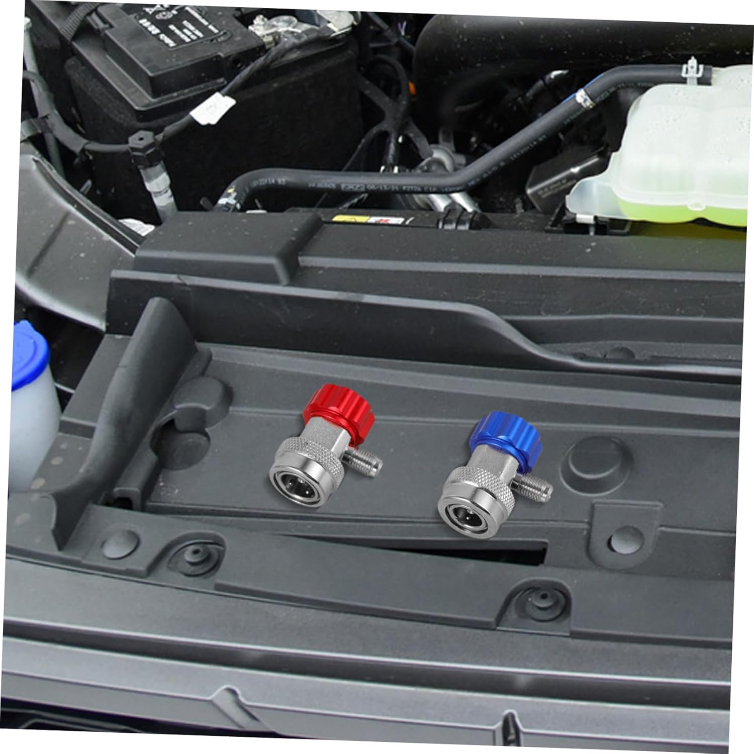 1Pair Quick Couplers Adapter Kit for Conditioning Adapter for Charging and Leak Detection Tools