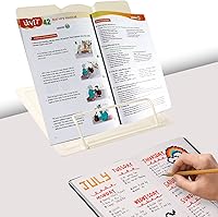 Vista 5 de Soporte de libro de metal ajustable para lectura