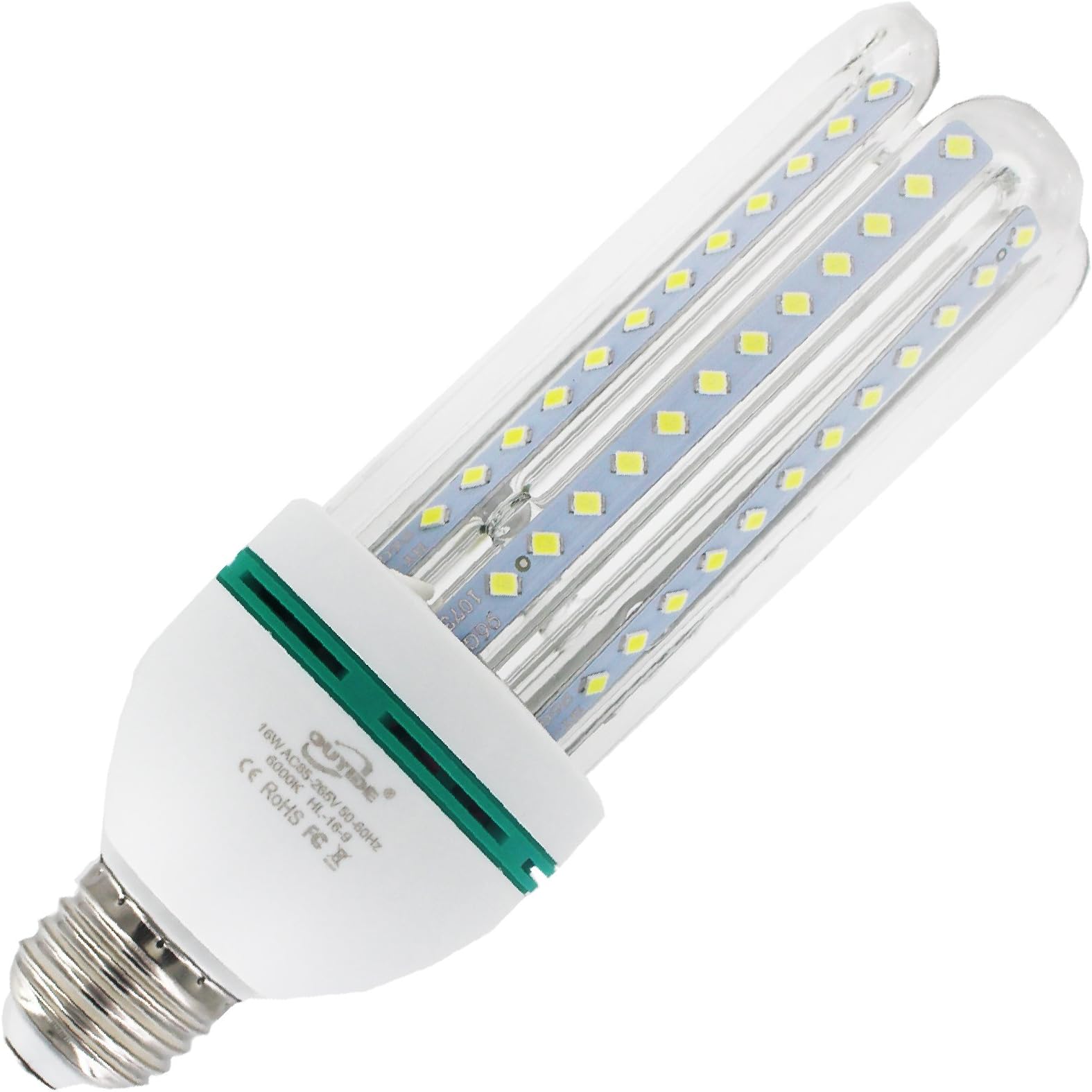150 Watt Equivalent A19 LED Bulbs 16W Daylight 6000K LED Corn Light Bulbs 1760LM E26 E27 Base