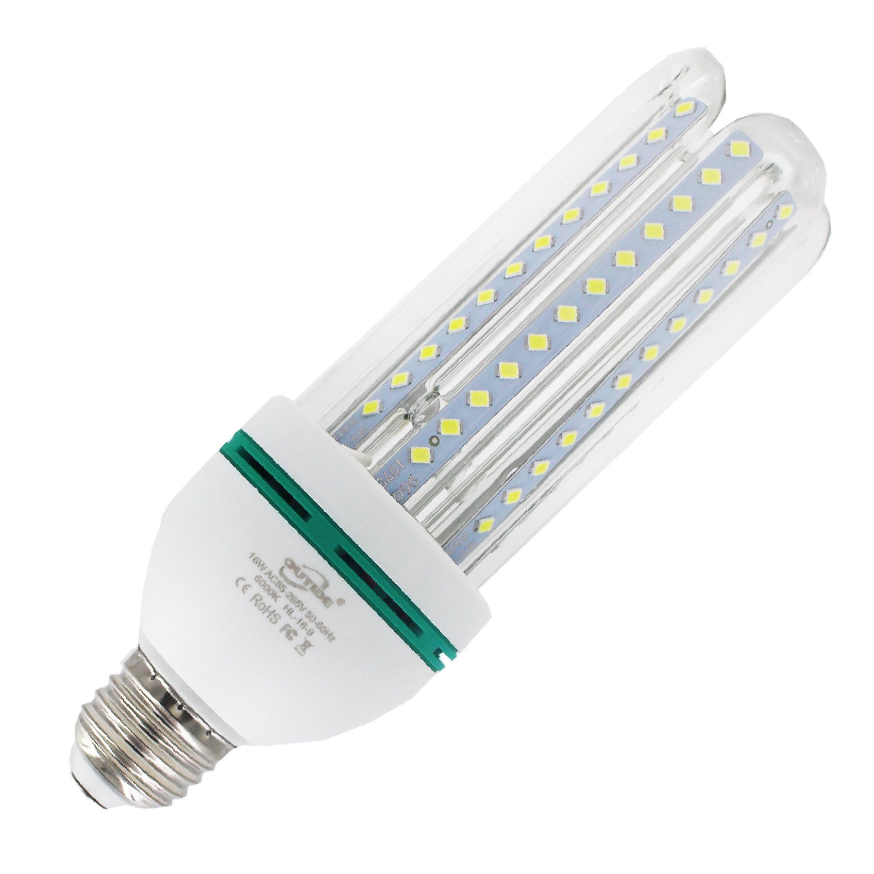150 Watt Equivalent A19 LED Bulbs 16W Daylight 6000K LED Corn Light Bulbs 1760LM E26 E27 Base