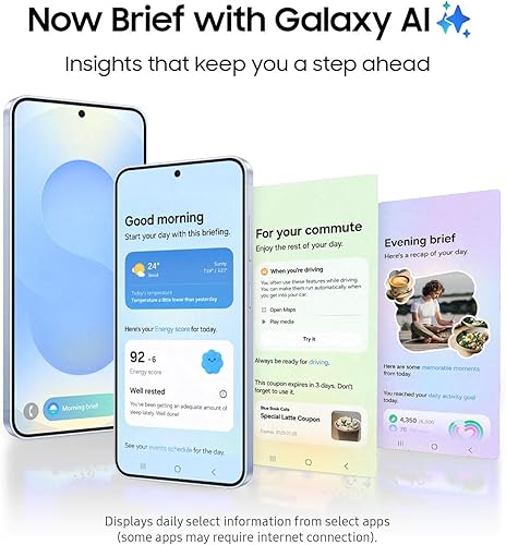 Miniatura 3 de SAMSUNG - Smartphone Galaxy S25 desbloqueado, 256 GB, cámara con IA modo nocturno, Snapdragon 8 Elite, pantalla ProScaler, batería 4000 mAh, menta