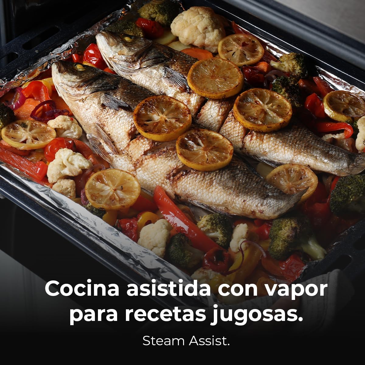Cecotec Bolero Hexa M236000 Forno Incasso Multifunzione 70 L Dark Inox Steam Assist