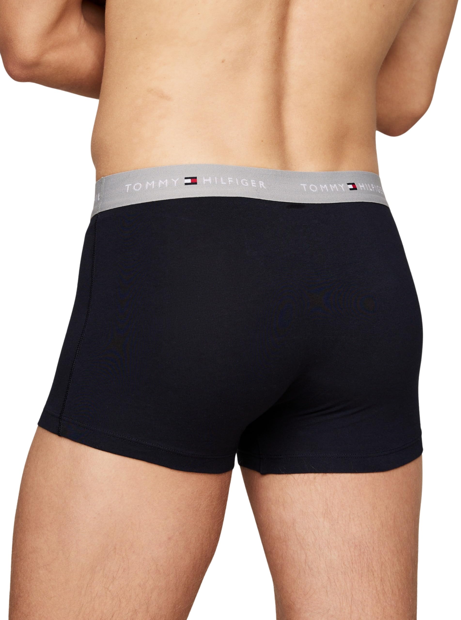 Tommy Hilfiger Uomo Pantaloncini Boxer Confezione da 5 in Cotone