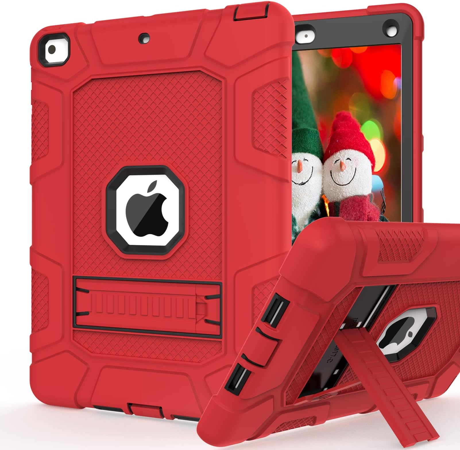 ranticeiPad Mini 5 Case, Hybrid Three Layer Armor Shockproof Rugged Drop Protection Cover Case, Built with Kickstand for iPad Mini 4/5 7.9 Inch