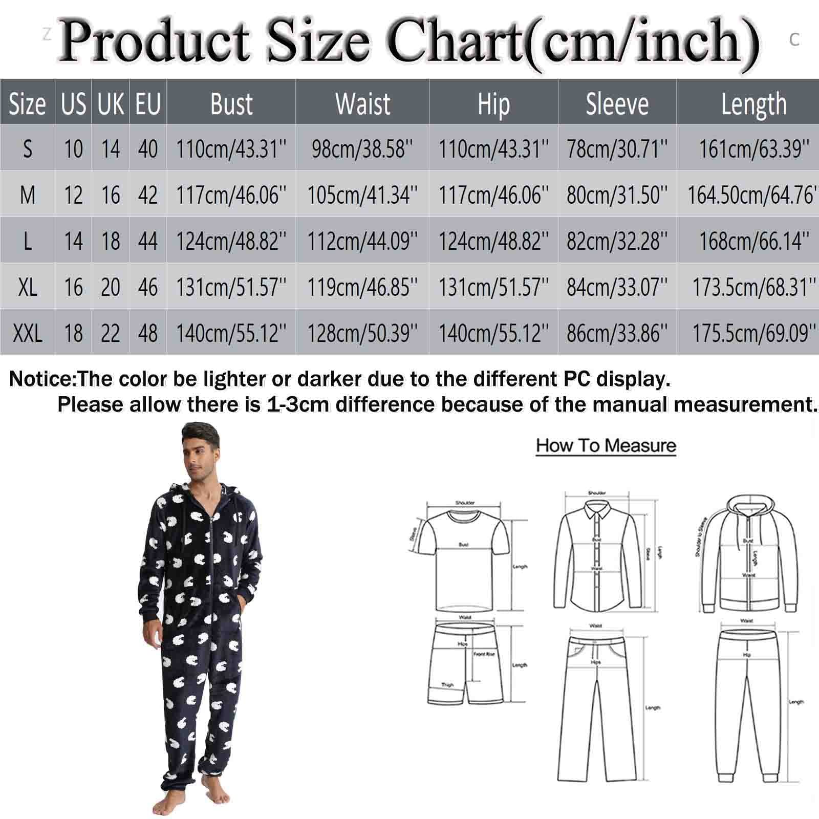 Generisch Masculino - Invierno Casual Viajes Ovejas sueltas Manga Larga Cálido Pijama Hogar Ropa con Bolsillos Loungewear