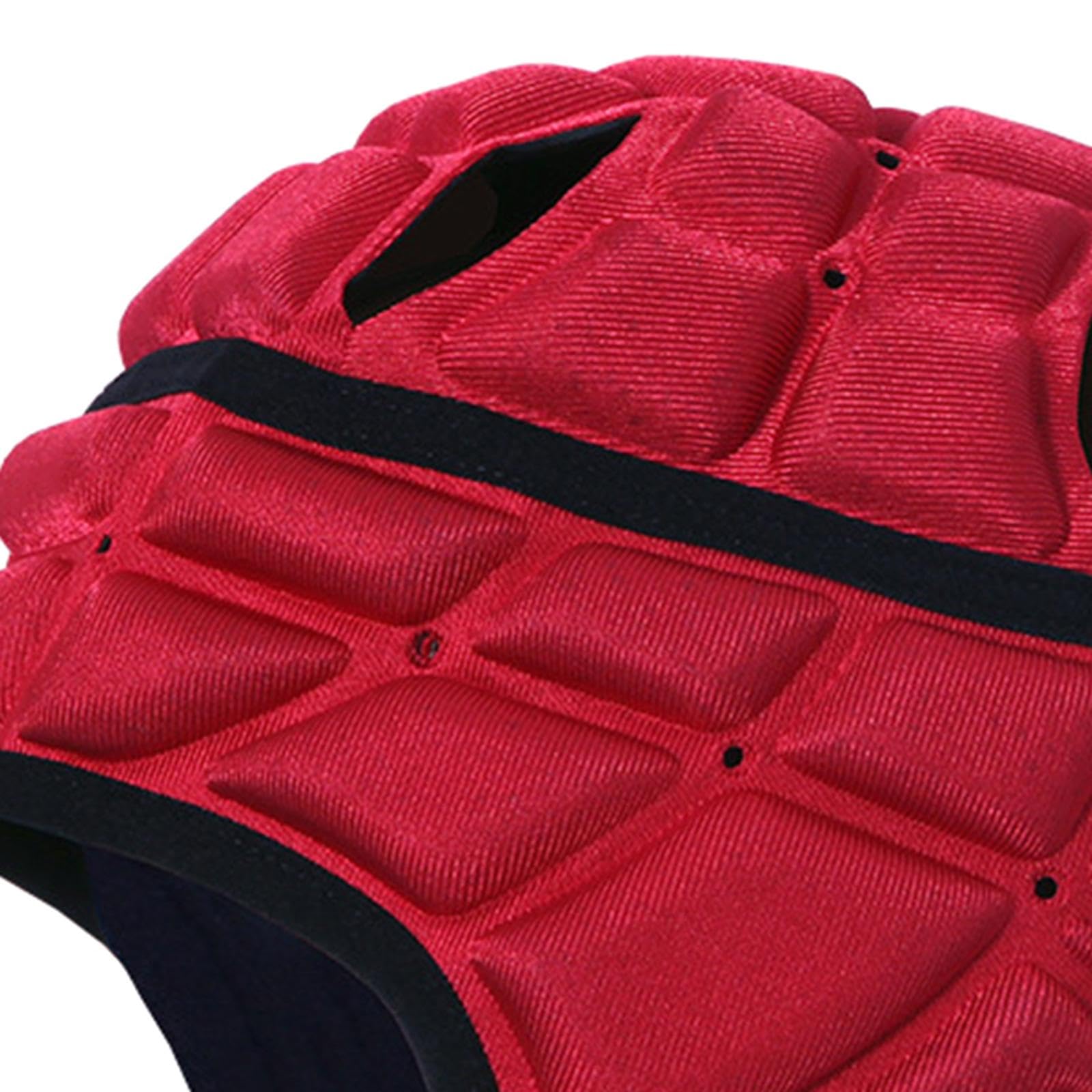 harayaa Kinder-Rugby-Helm, Flagge, Football-Helm, weiche Polsterung, Schutzausrüstung, vielseitige Fußball-Kopfbedeckung für Baseball, Reiten, Sport, Kinder