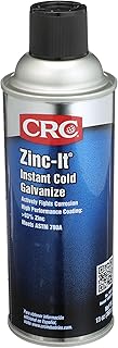 CRC Zinc-It Instant Cold Galvanize Zinc Rich Galvanize Coating 18412â€“ 13 Wt Oz., Quick-Dry Rust- Corrosion-Resistant Coating