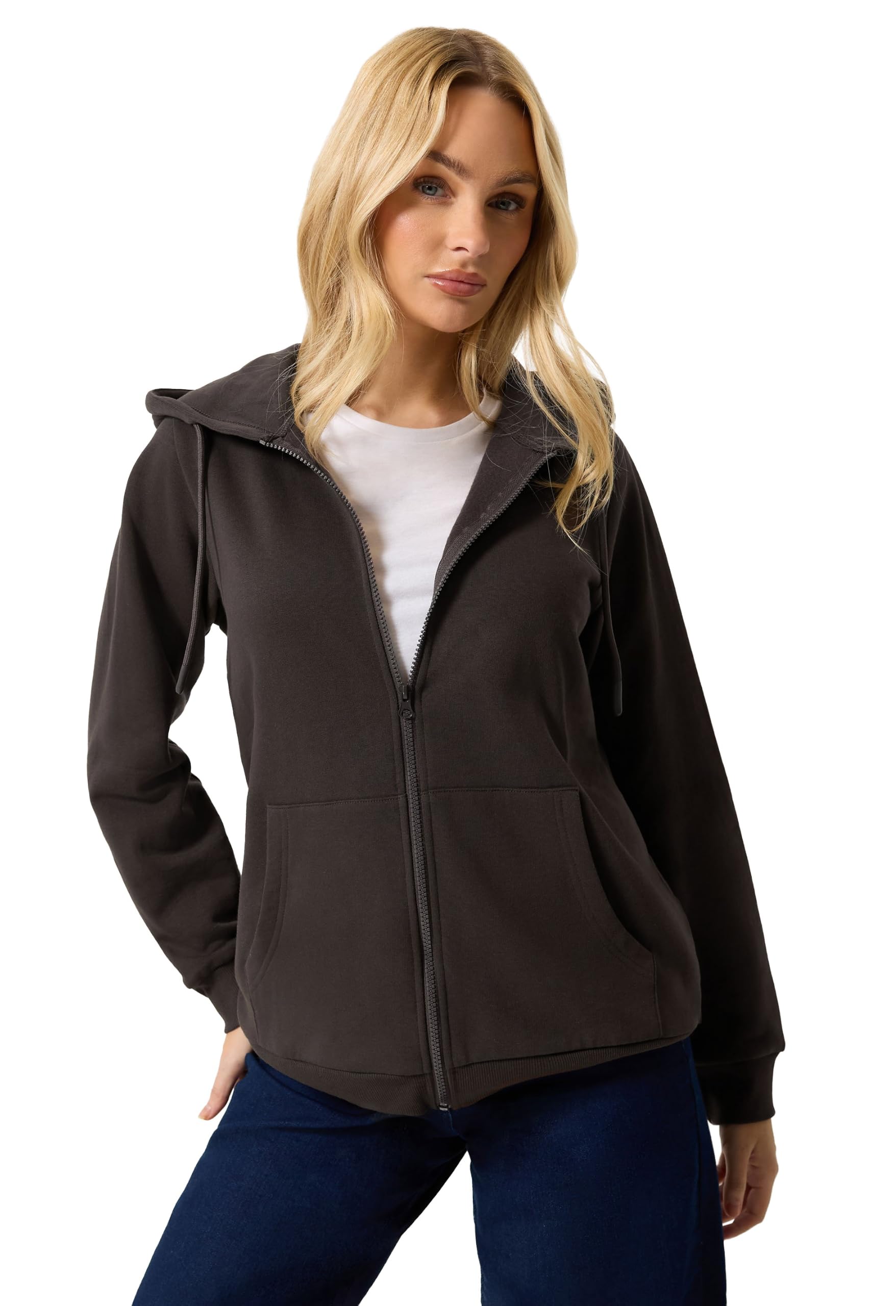 M&Co Essential Zip Hoodie - Women's