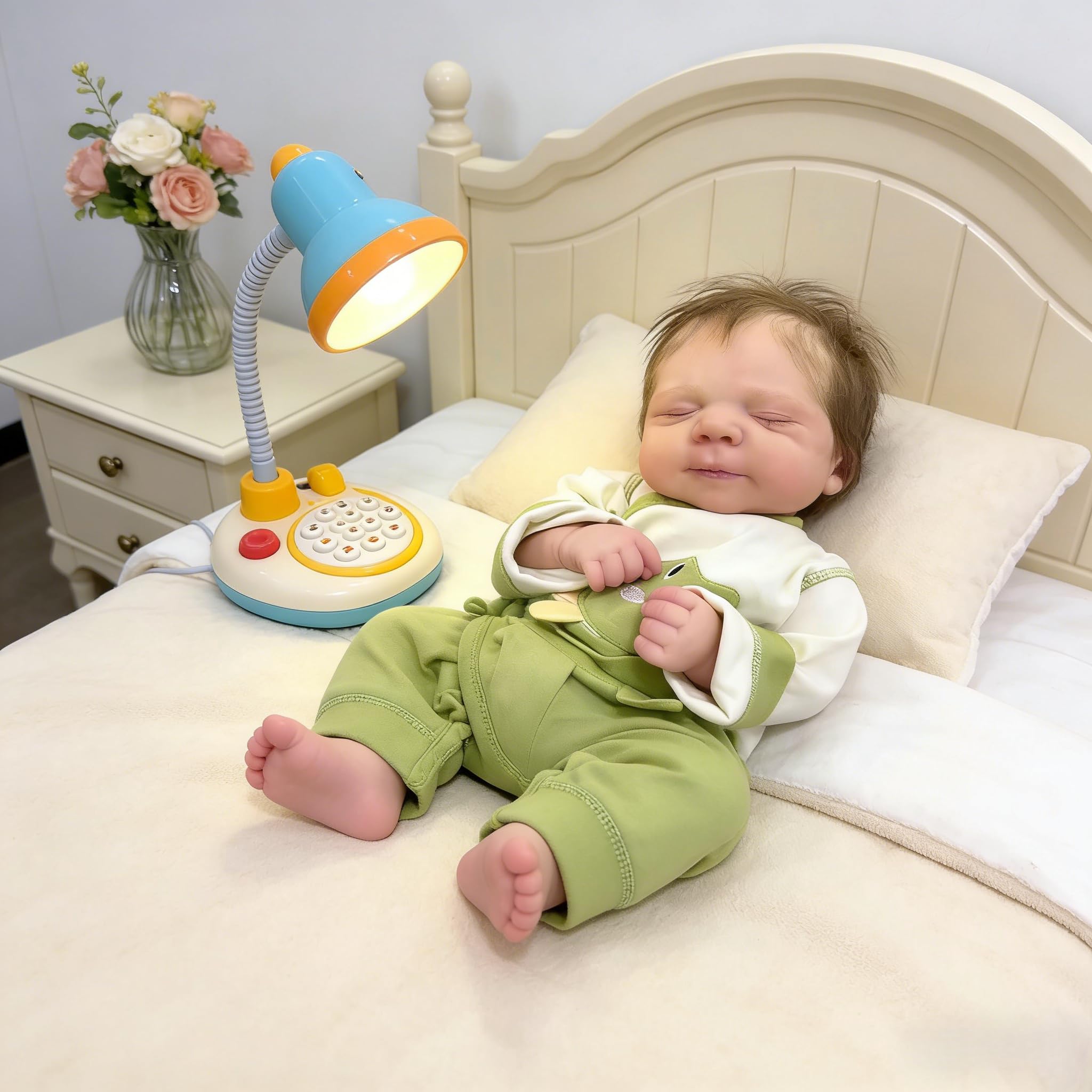 45 cm realistyczne lalki Reborn śpiące dziewczyny silikonowe całe ciało realistyczne pełne winylowe lalki noworodka prawdziwe życie anatomicznie poprawne dziewczyny niemowlę lalka zabawka