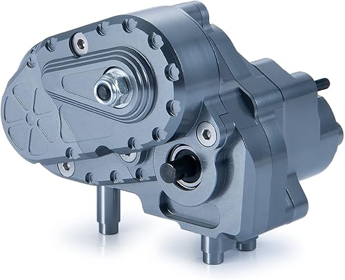 Miniatura 6 de Benedict Harry Caja de cambios de aluminio de metal con engranaje para 110 Axial SCX10-AXI03004 Capra RC piezas de actualización de coche