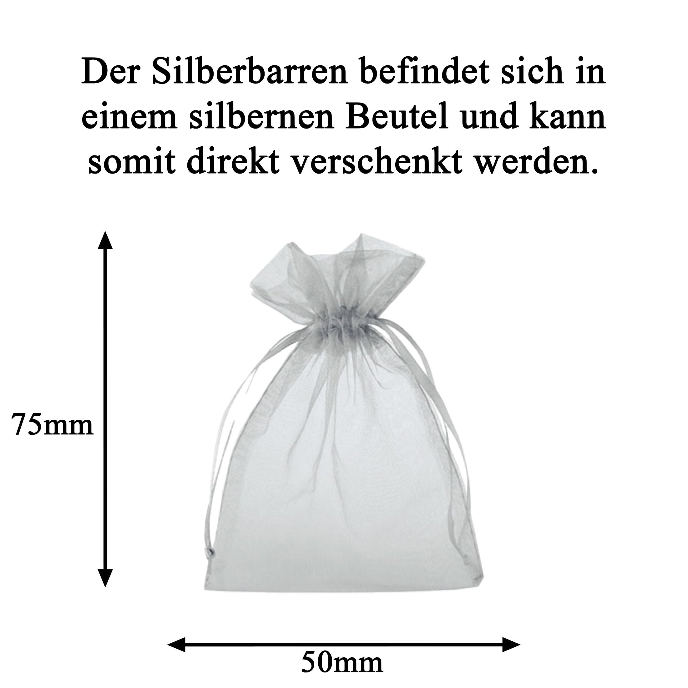 Lunar Pferd 2026 Silberbarren 1 oz (31,1 g) Rectangular | Perth Mint Australien | Feinsilber 999,9 | Rechteckiger Silbermünzbarren in Münzkapsel | inkl. Echtheitsgarantie