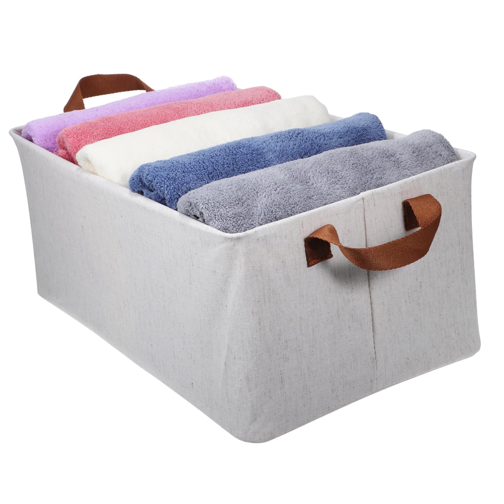 Panier de rangement en tissu lot de 2 pour tiroir de cuisine et placard