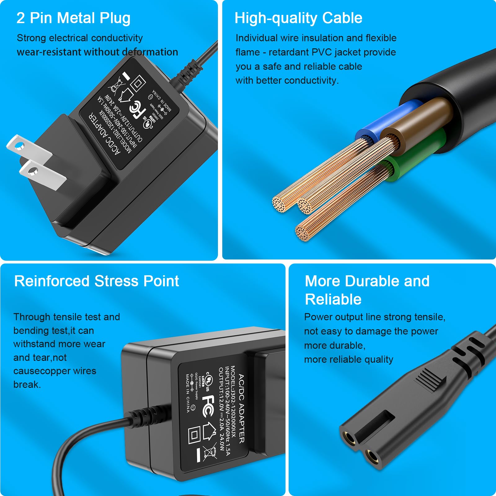 Amazon.com: 12V 2A AC to DC Power Adapter for TP-Link Deco