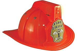 Baby Firefighter Hat: Firefighter Hat with Lights & Siren Costume Hat Child