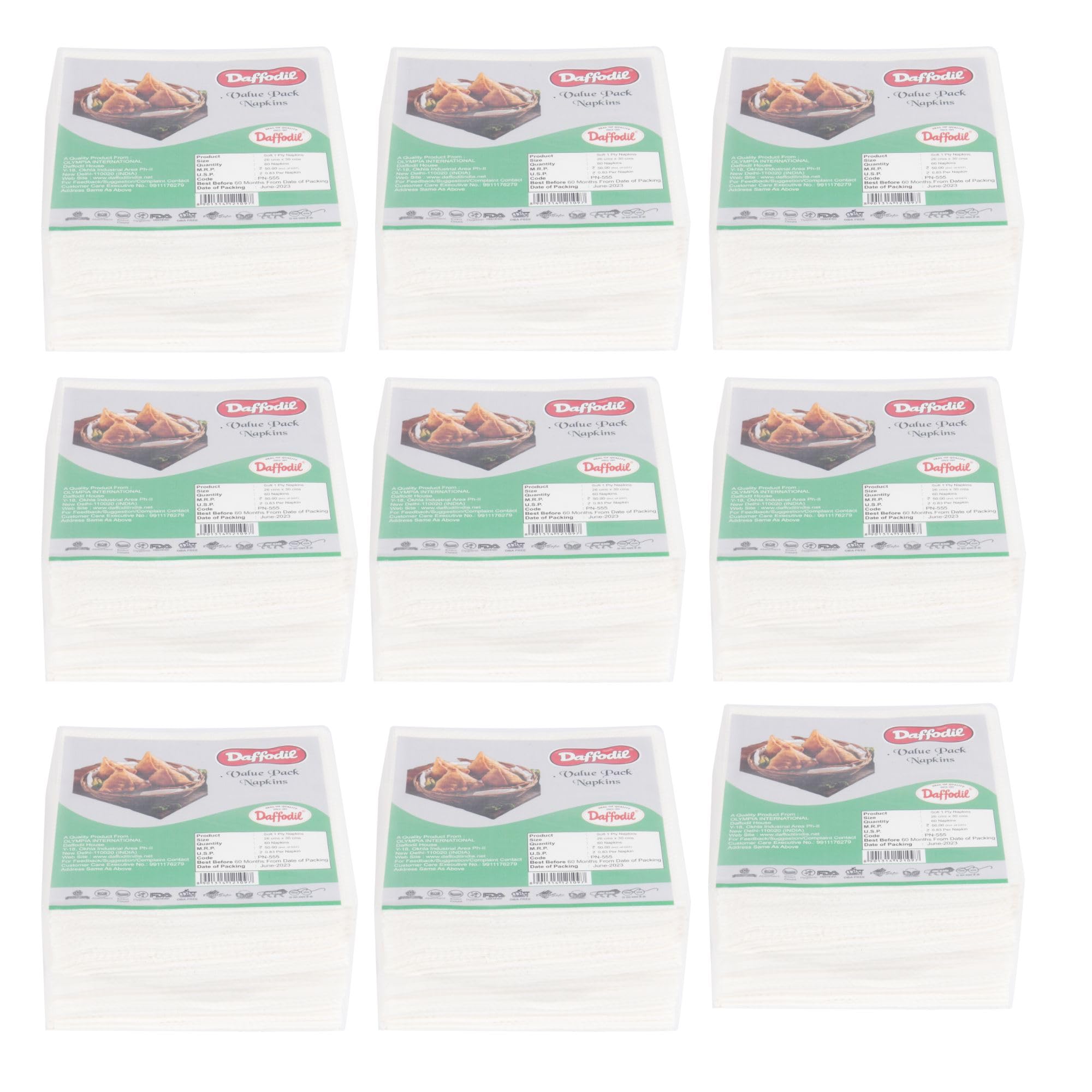 See full amazon price history chart for DAFFODIL 1Ply Tissue Paper Napkins - Soft Tissue Paper, High Absorbent Paper Napkin, Perfect for Daily Use, Parties, and Dining Essentials - 8 Packs, 60 Pulls Per Pack, Total 480 Pulls DAFFODIL 1Ply Tissue Paper Napkins - Soft Tissue Paper, High Absorbent Paper Napkin, Perfect for Daily Use, Parties, and Dining Essentials - 8 Packs, 60 Pulls Per Pack, Total 480 Pulls (B0CBFSC7TH) Amazon Price History, Amazon Price Tracker