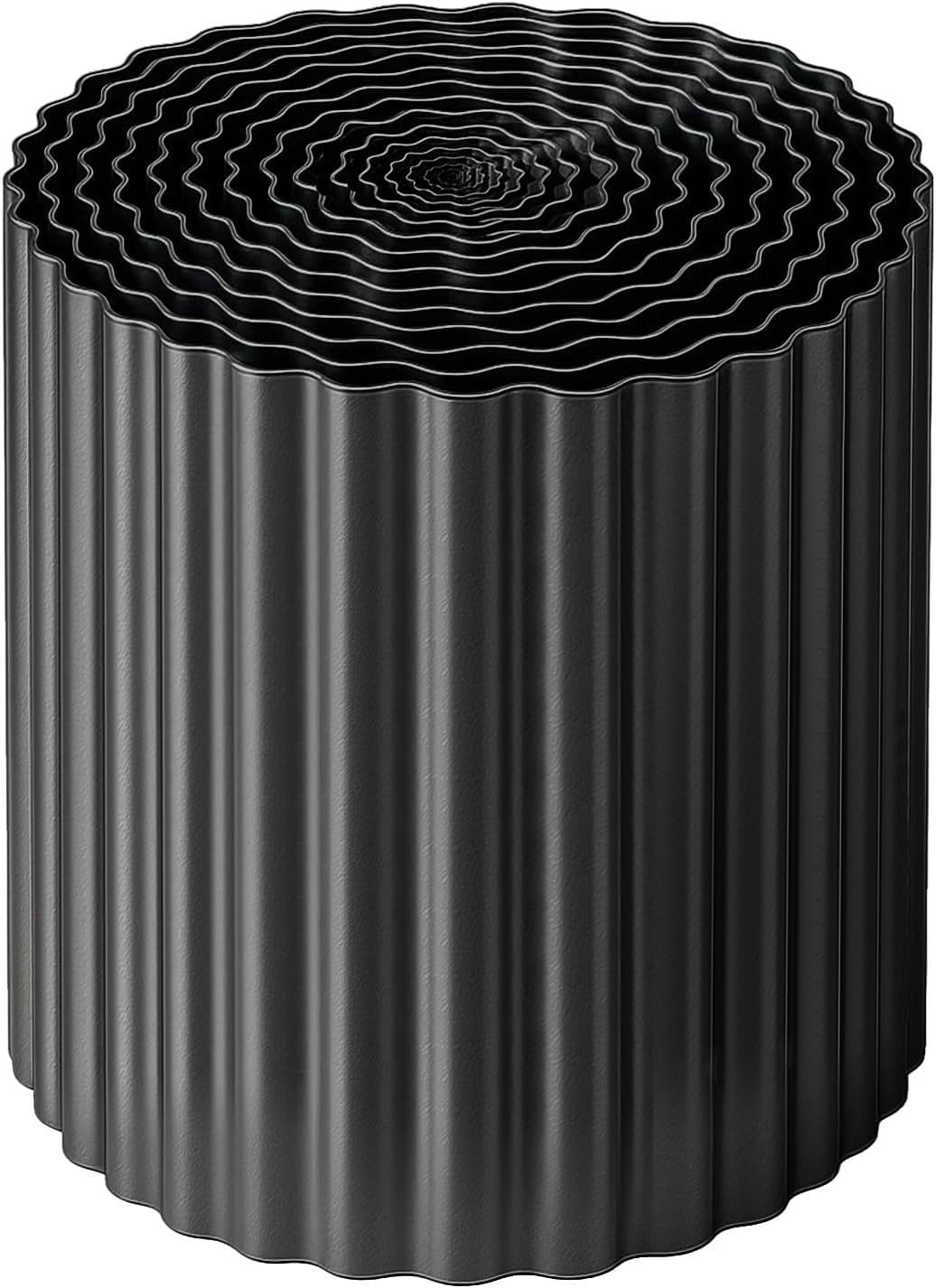 Corrugated Metal Garden Edging 4 Inch x 10FT Landscape Border, Edging, Fence for Gardenfor Lawn, Flower Bed & Paver