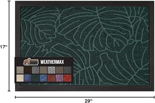 Miniatura 311 de Gorilla Grip WeatherMax - Tapete para todas las estaciones 100% impermeable, 23 x 35 pulgadas, goma natural, resistente a manchas y decoloración