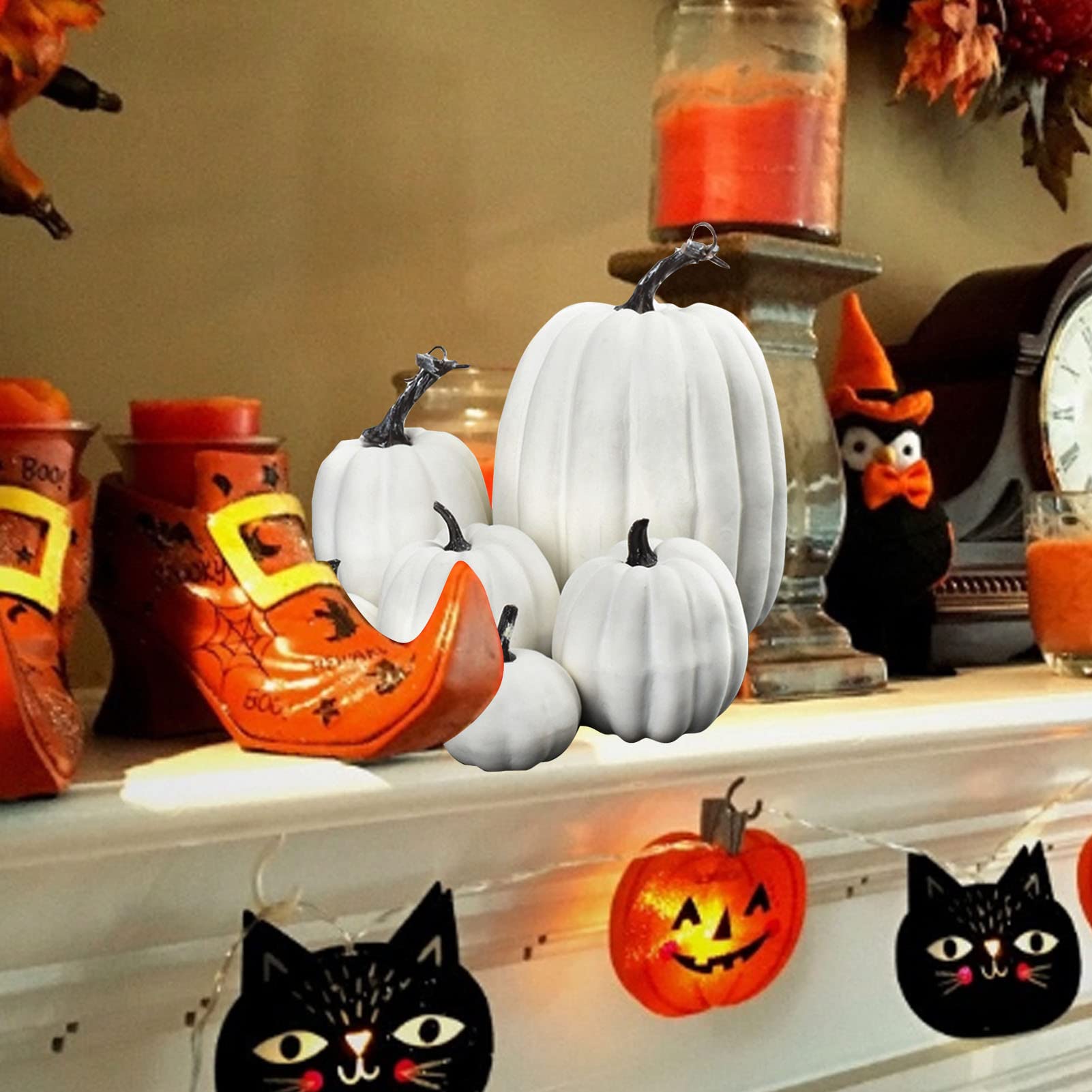 Amazon.co.jp: ハロウィン 装飾 ハロウィン かぼちゃ 7種類の