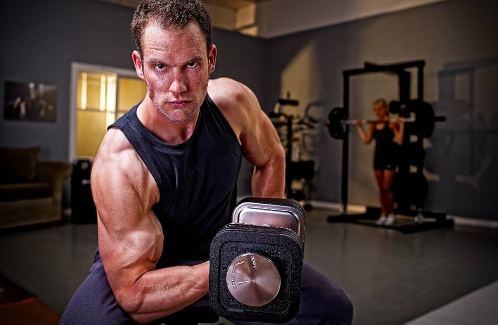 Amazon | Ironmaster 社製 可変ダンベルシステム クイックロック搭載