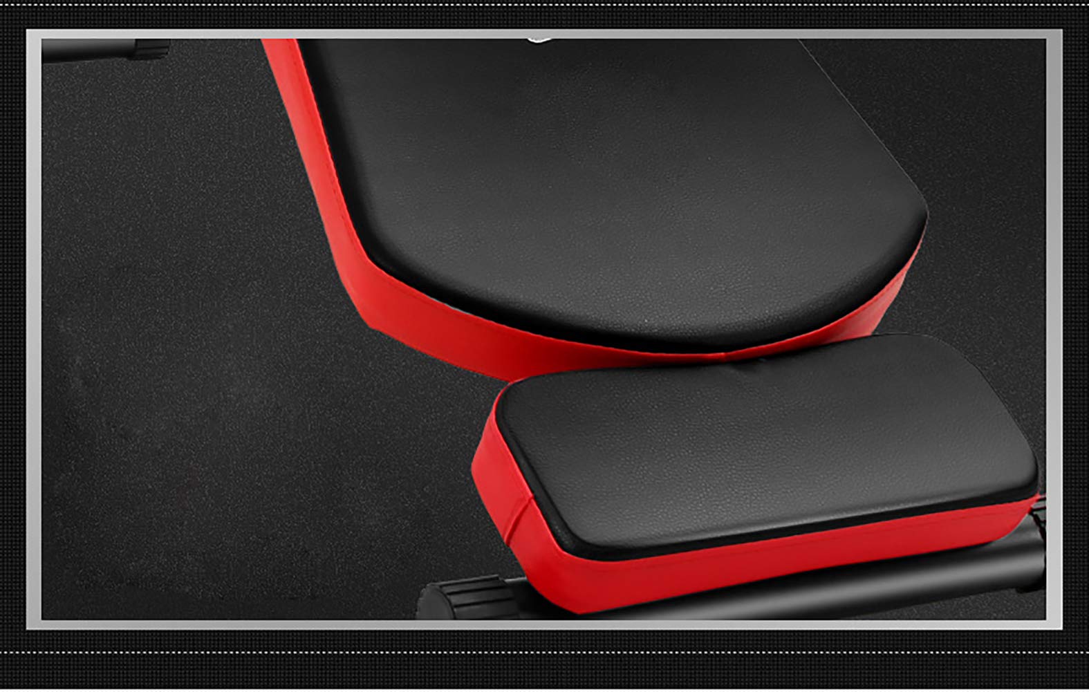 Panca per Fitness,Panca per Pesi Regolabile Home Gym Sollevamento Pesi E Sit Up Panca Addominale Panca da Allenamento per Esercizi Piatti