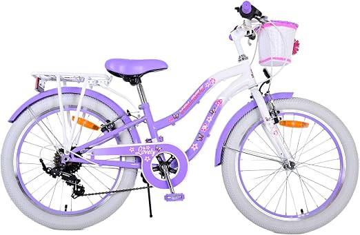 VOLARE Vélo Junior 20 Pouces Lovely Fuxia 7 Vitesses Shimano