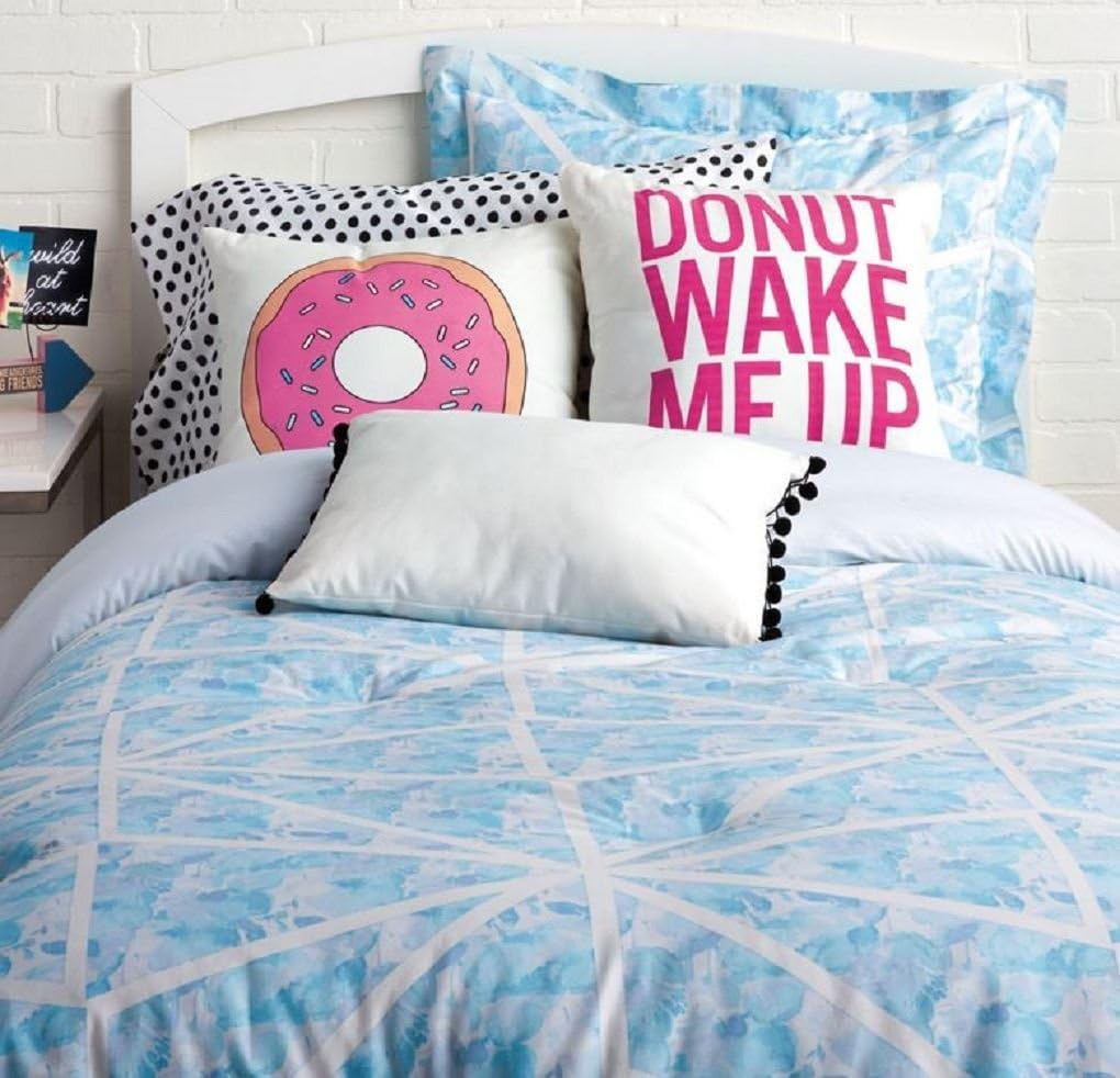 Dormify Reversible Poppy 3-Pc. Full Comforter Set Bedding